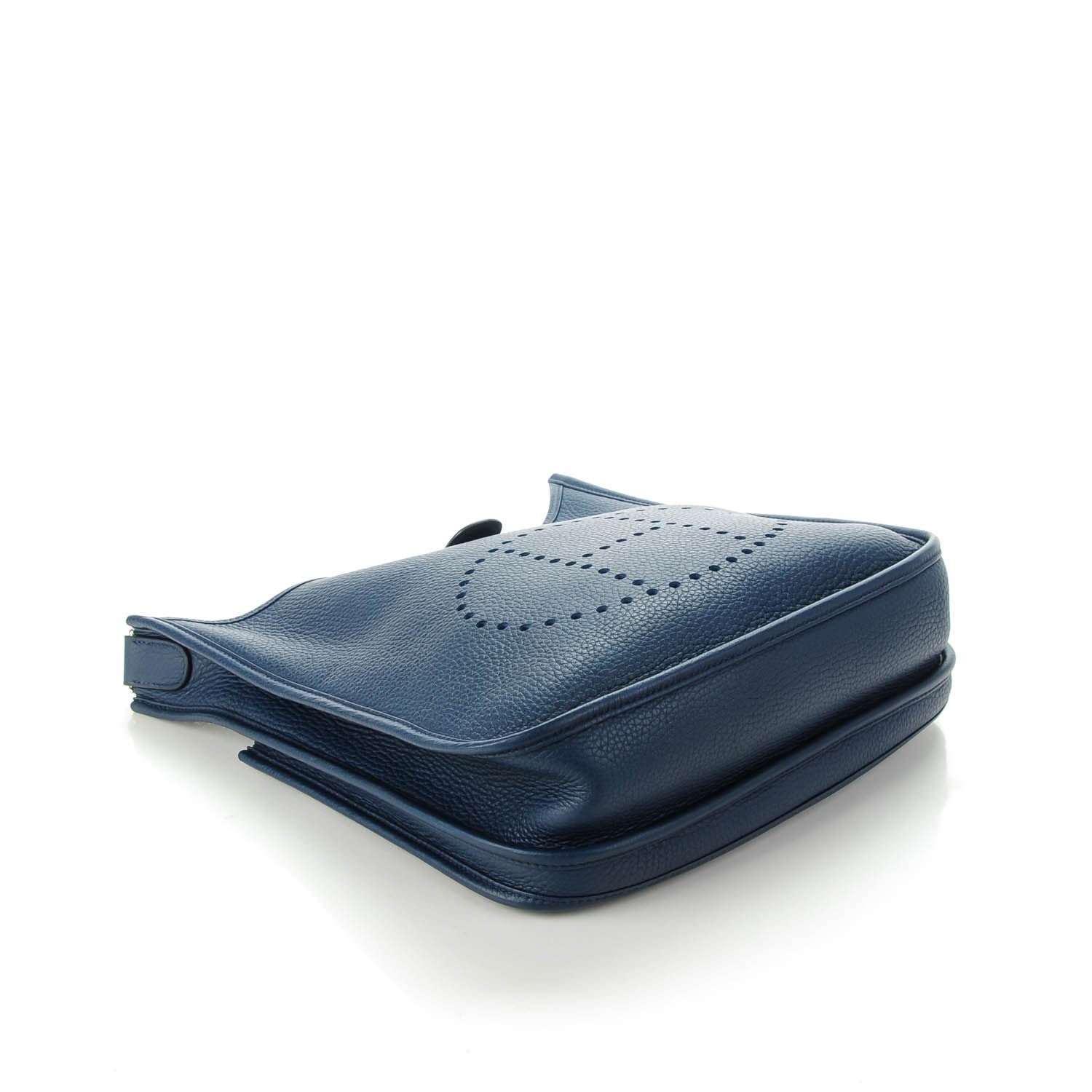 Hermes Taurillon Clemence Evelyne III PM Bleu Obscur 5 of 10
