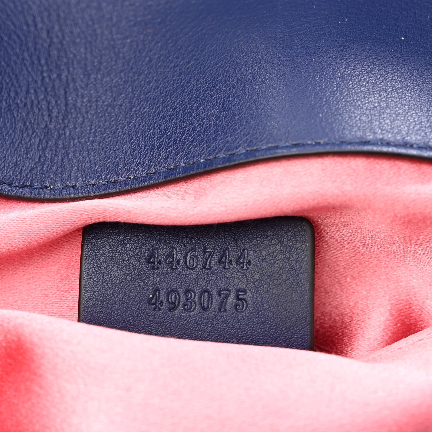 Gucci Velvet Matelasse Mini GG Marmont Shoulder Bag Cobalt Blue 7 of 10