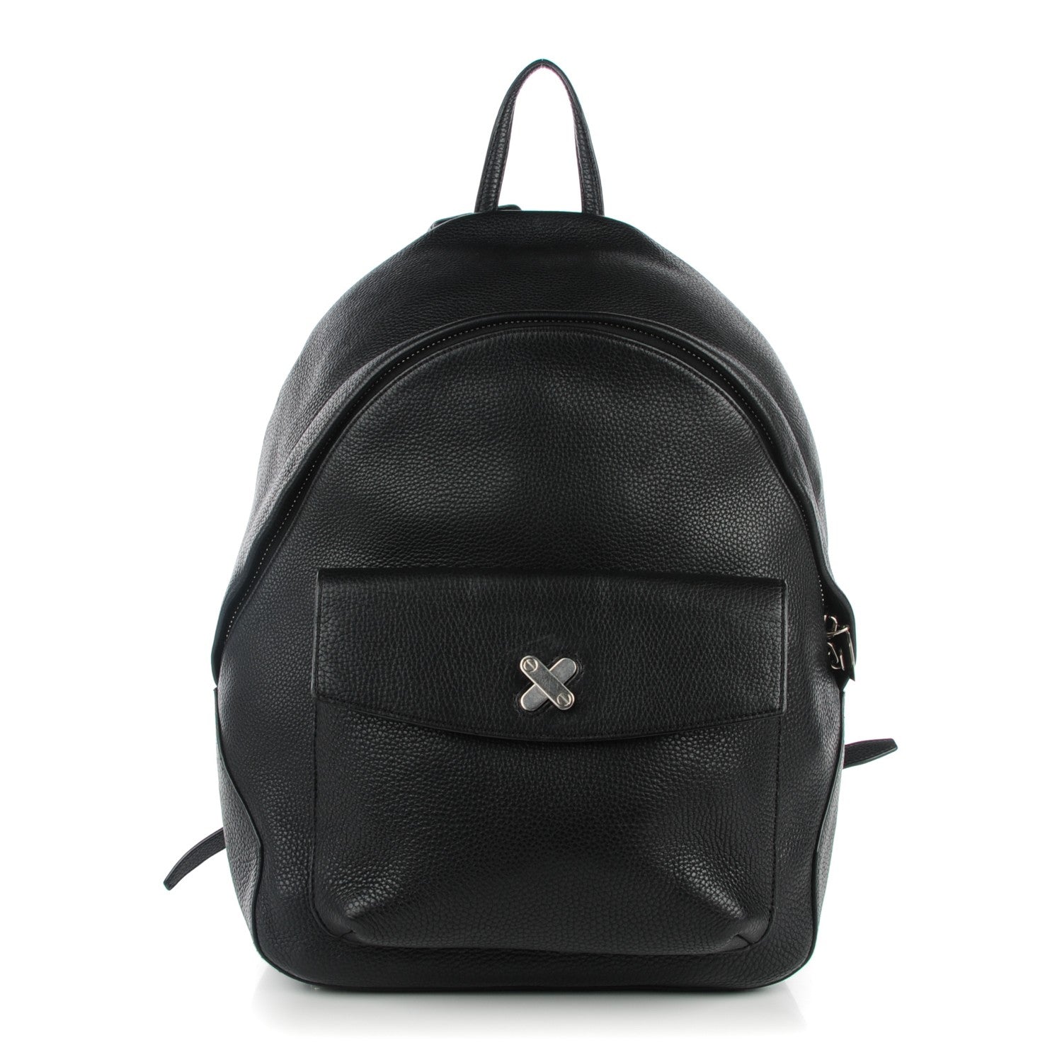 Alexander Wang Pebbled Calfskin Icon Backpack Black 1 of 9