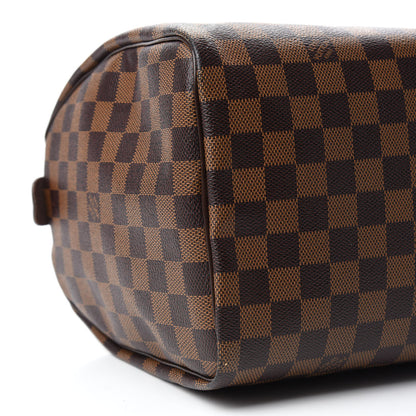 Louis Vuitton Damier Ebene Speedy 30 6 of 12