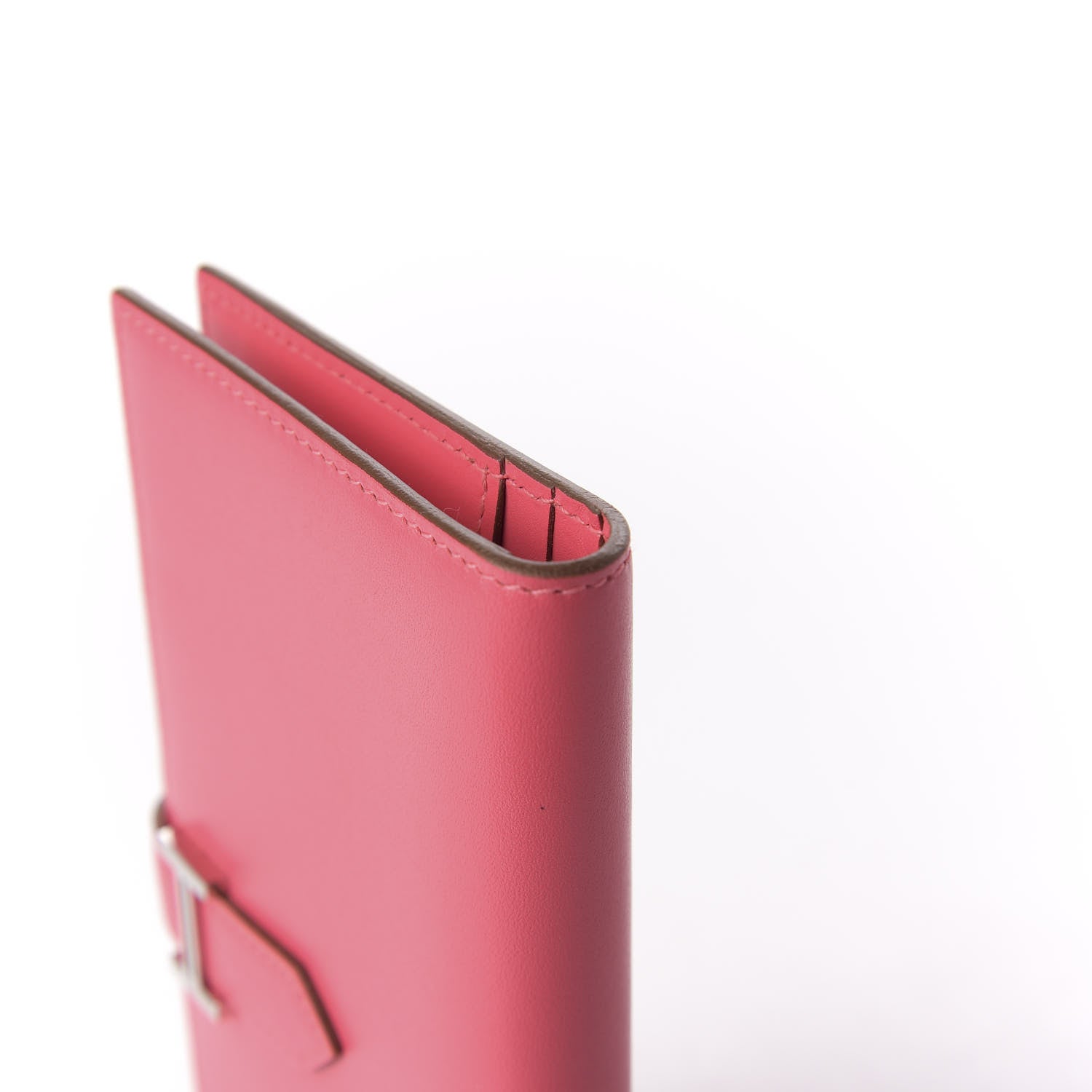 Hermes Swift Bearn Gusset Wallet Rose Lipstick 7 of 8