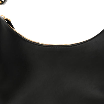 Fendi Vitello Grace Matte Small Fendigraphy Hobo Bag Black 8 of 13
