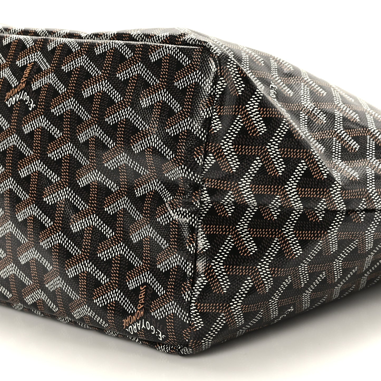 Goyardine Saint Louis PM Black Gold