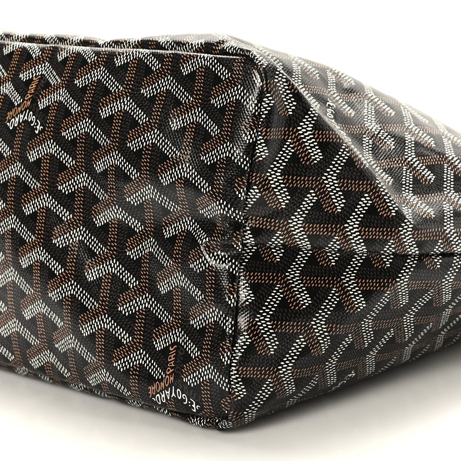 Goyard Goyardine Saint Louis PM Black Gold 10 of 10