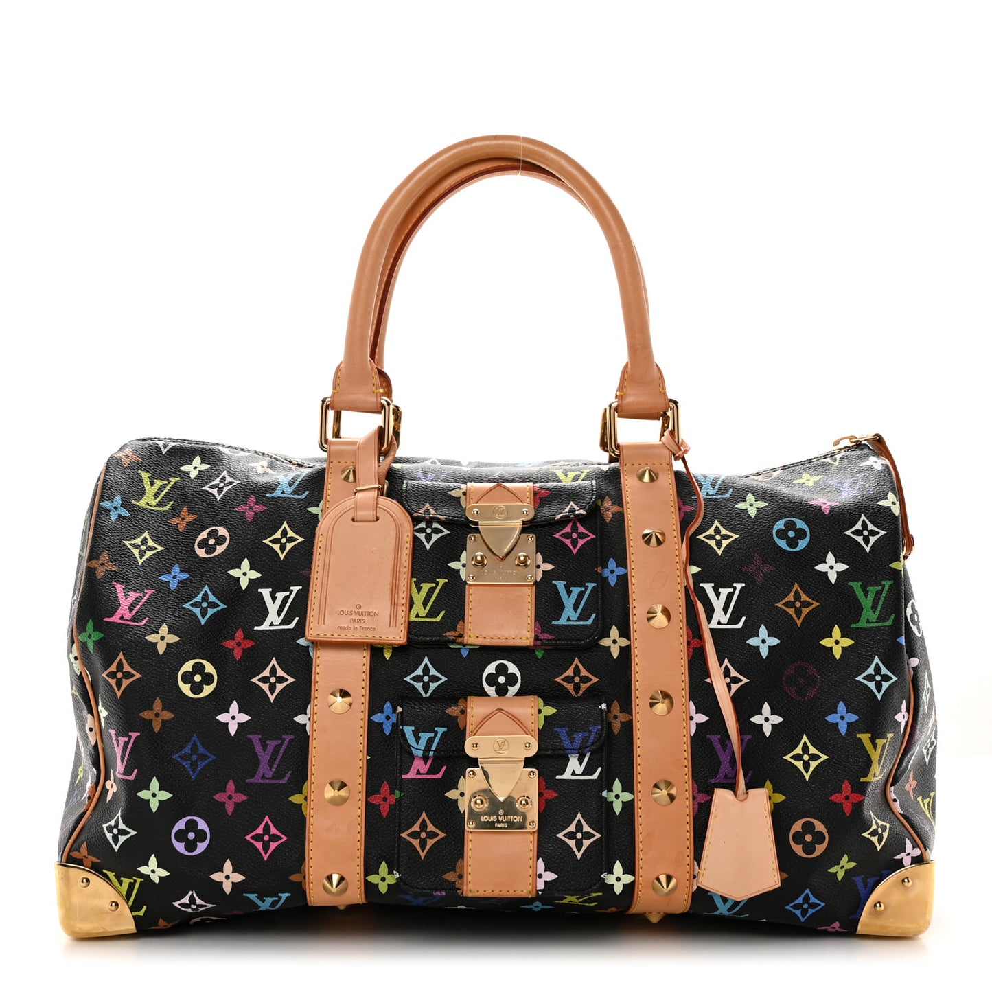 Monogram Multicolor Keepall 45 Black