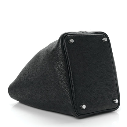 Hermes Taurillon Clemence Picotin Lock 18 PM Black 4 of 8