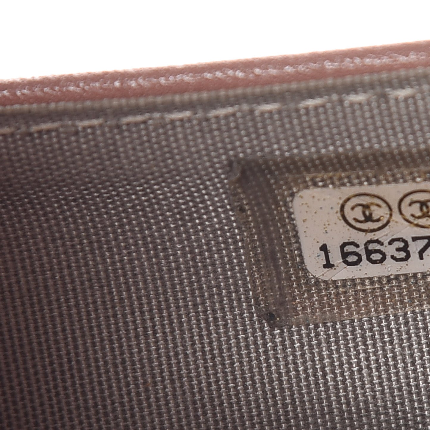 Metallic Glazed Calfskin Boy Zipped Pocket Wallet Pink