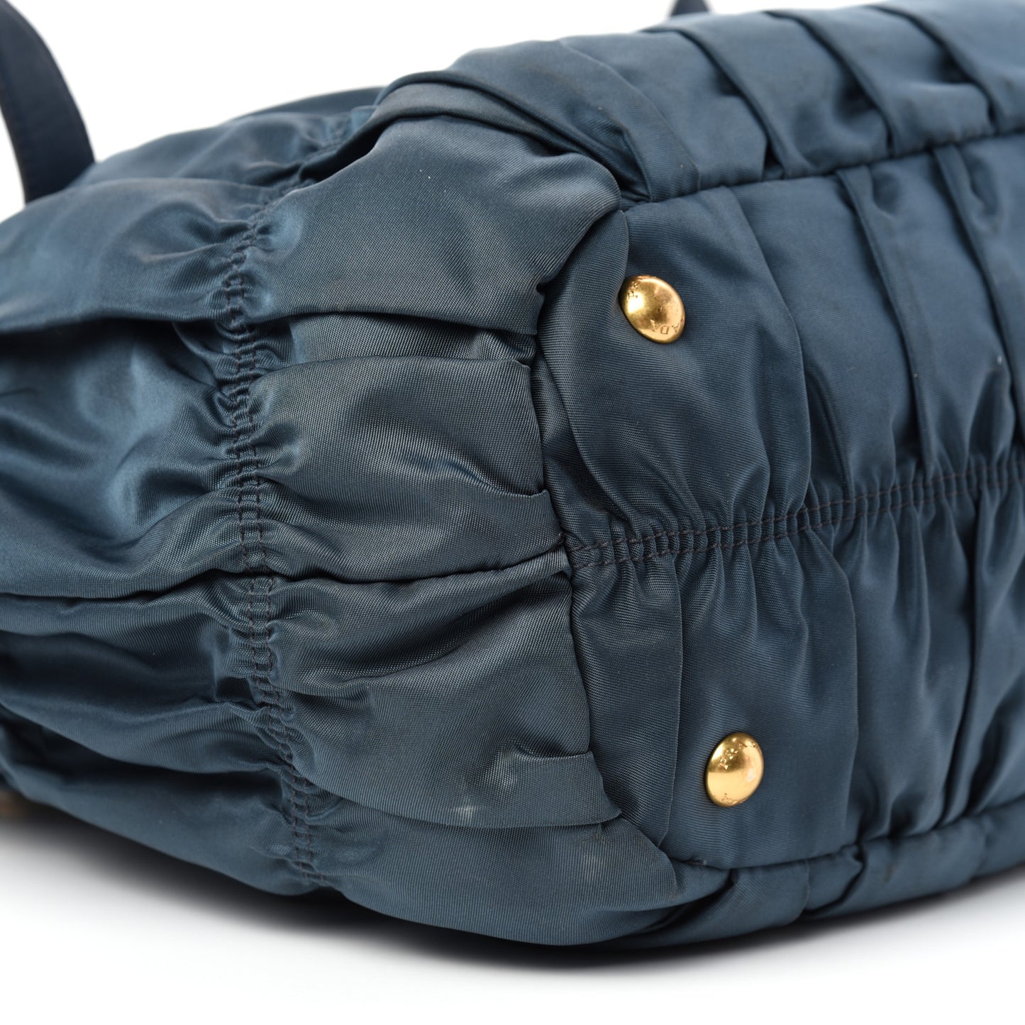 Tessuto Nylon Gaufre Tote Bleuette