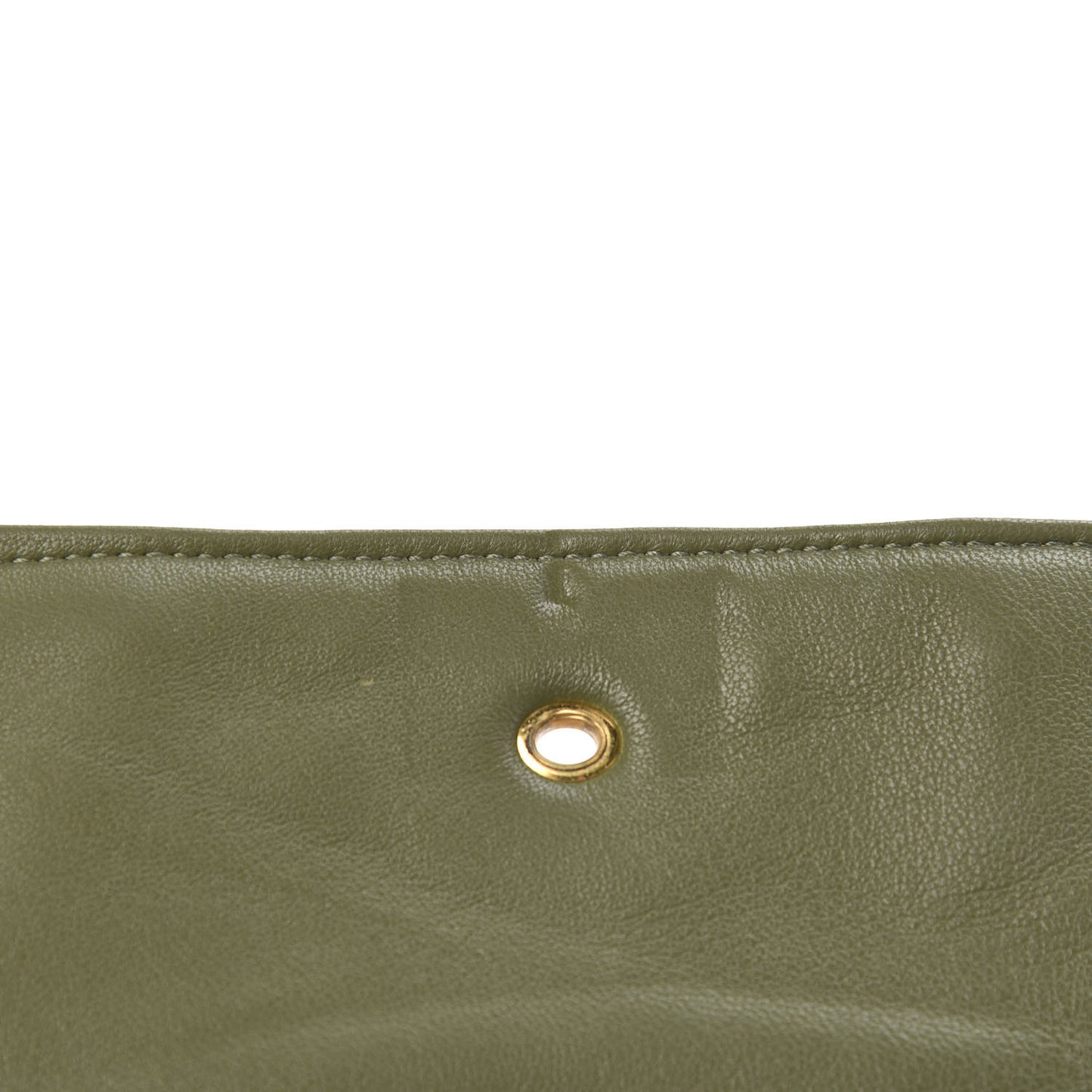 Embroidered Padlock Skull Clutch Multicolor