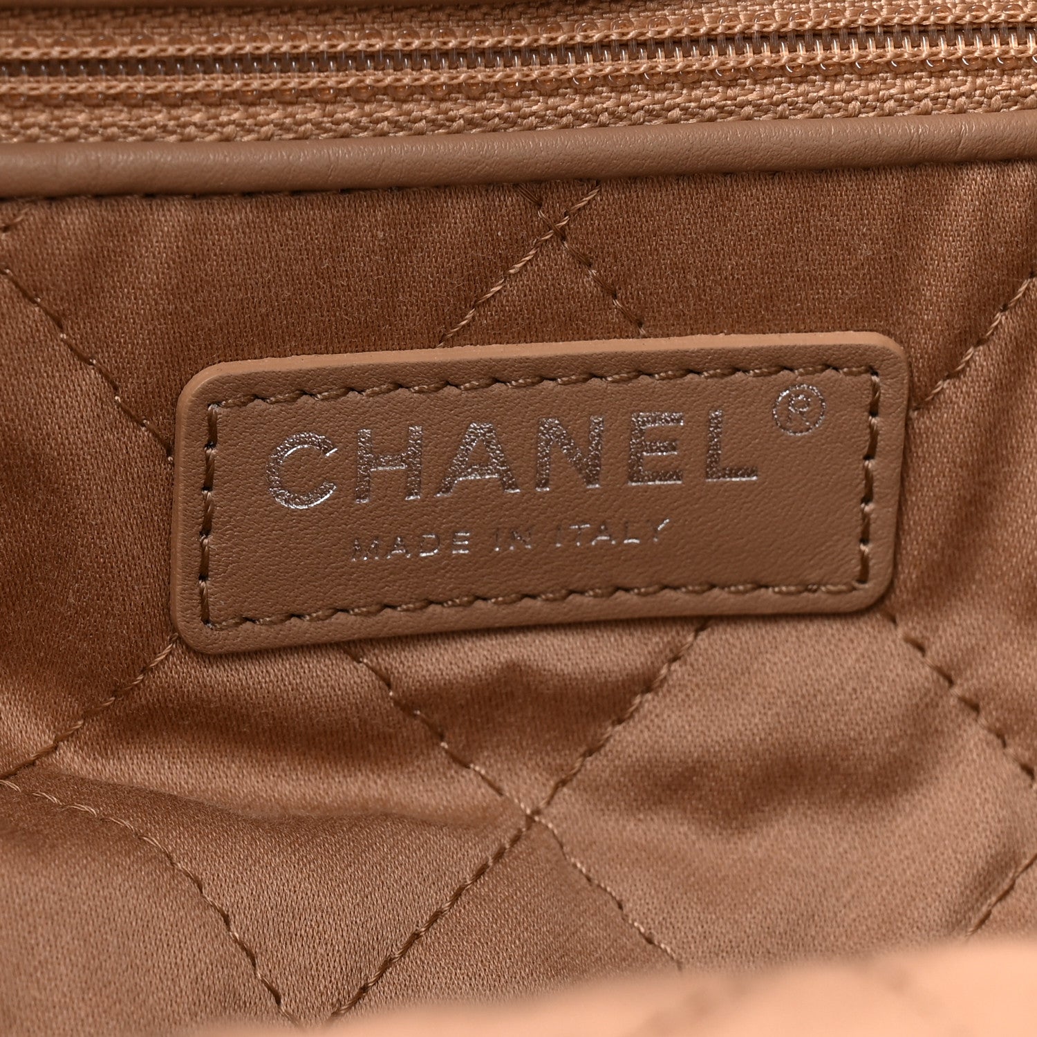 Chanel Shiny Calfskin Quilted Chanel 22 Beige 7 of 12