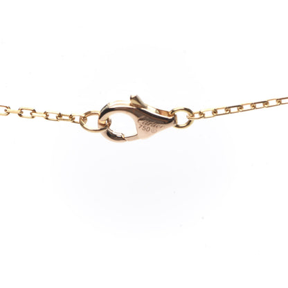 Cartier 18K Pink Gold Diamond Logo Pendant Necklace 4 of 7