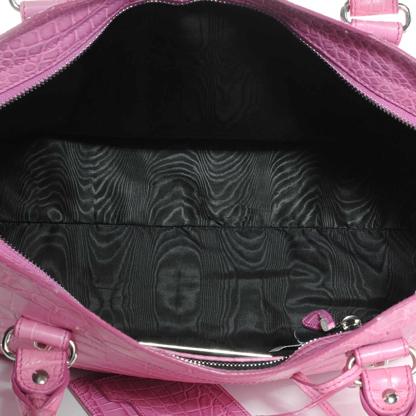 Crocodile Classic Silver Hardware City Bubblegum