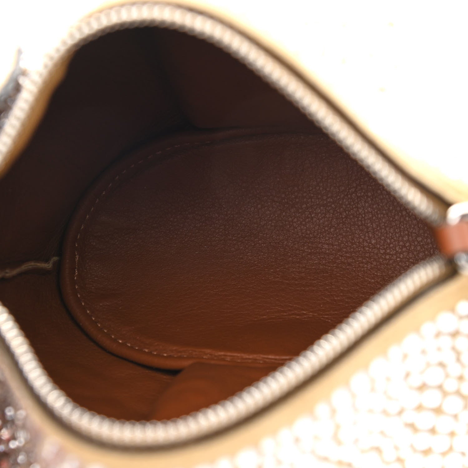 Loewe LOEW Suede Mini Elephantt Crystal Embellished Crossbody Bag 5 of 10