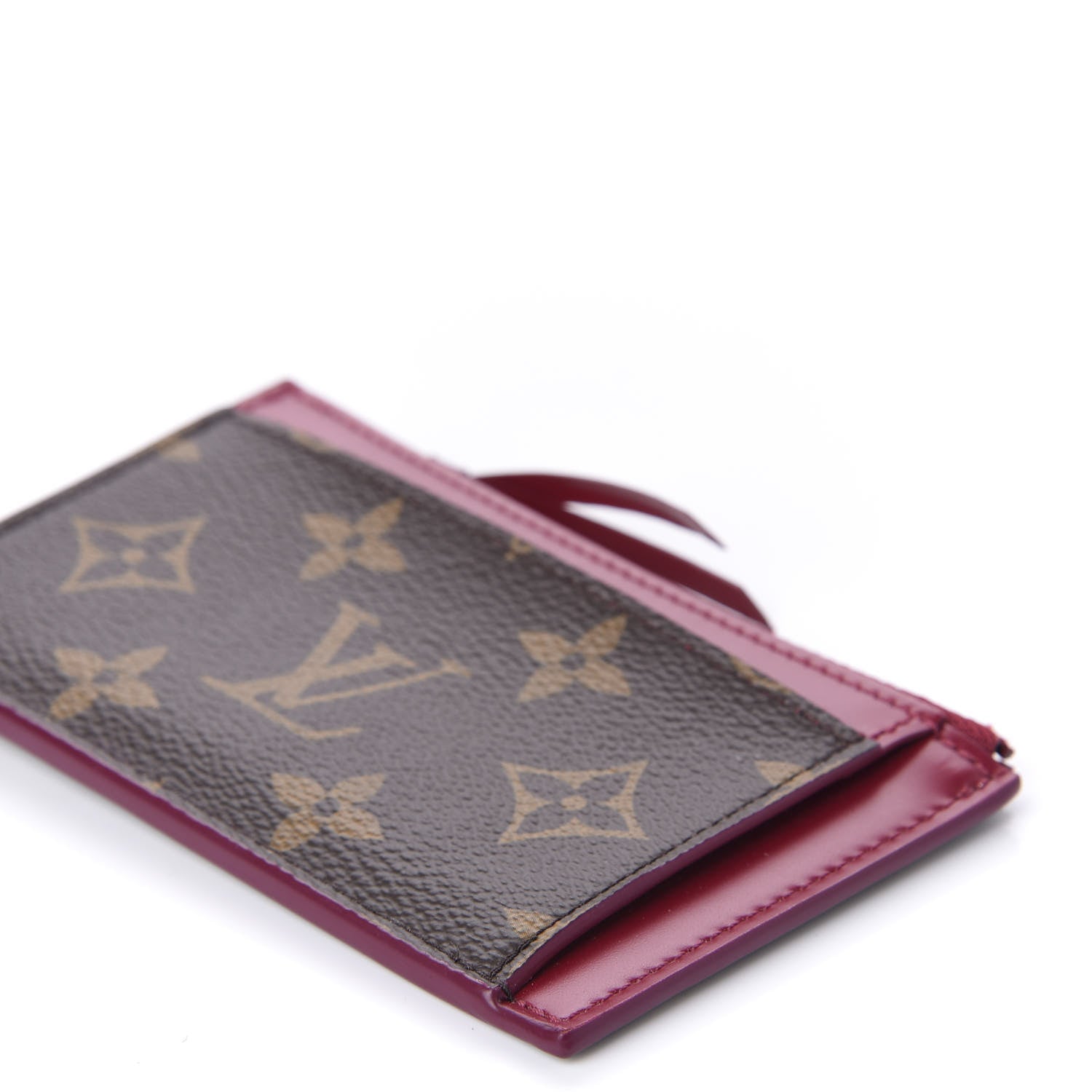 Louis Vuitton Monogram Zipped Card Holder Fuchsia 7 of 10