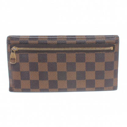 Louis Vuitton Damier Ebene Long Origami Wallet 3 of 6