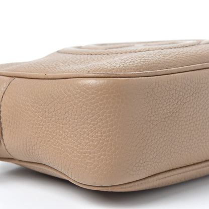 Gucci Pebbled Calfskin Small Soho Disco Bag Rose Beige 5 of 14