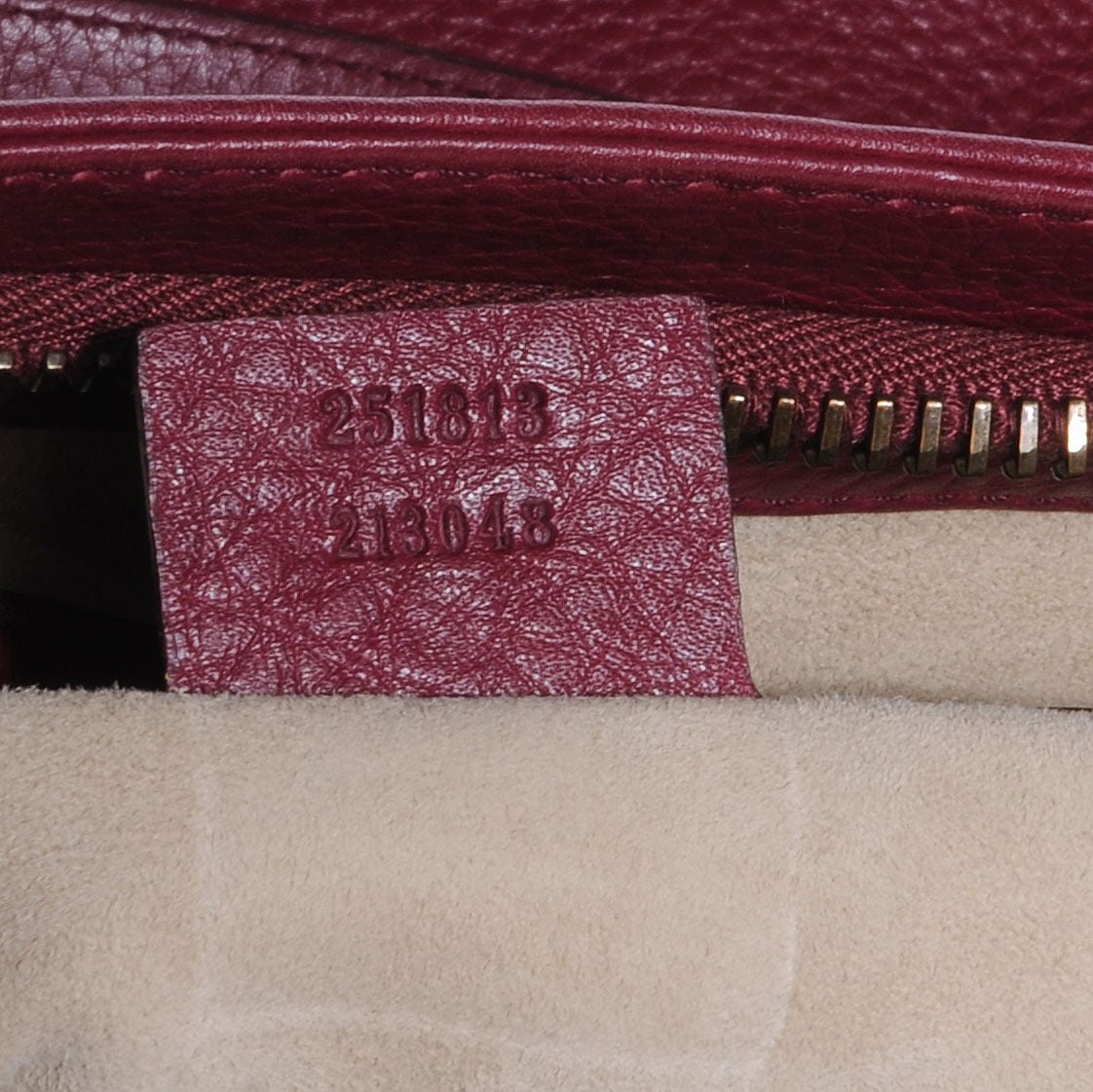 Cellarius Calfskin Medium 1973 Top Handle Satchel Cherry Gloss