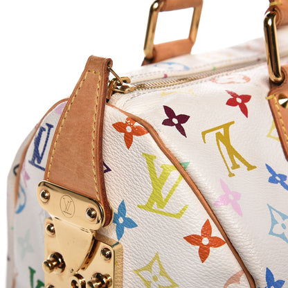 Louis Vuitton Monogram Multicolor Speedy 30 White 11 of 12