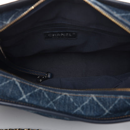 Chanel Denim Calfskin Medium Gabrielle Hobo Blue 7 of 14