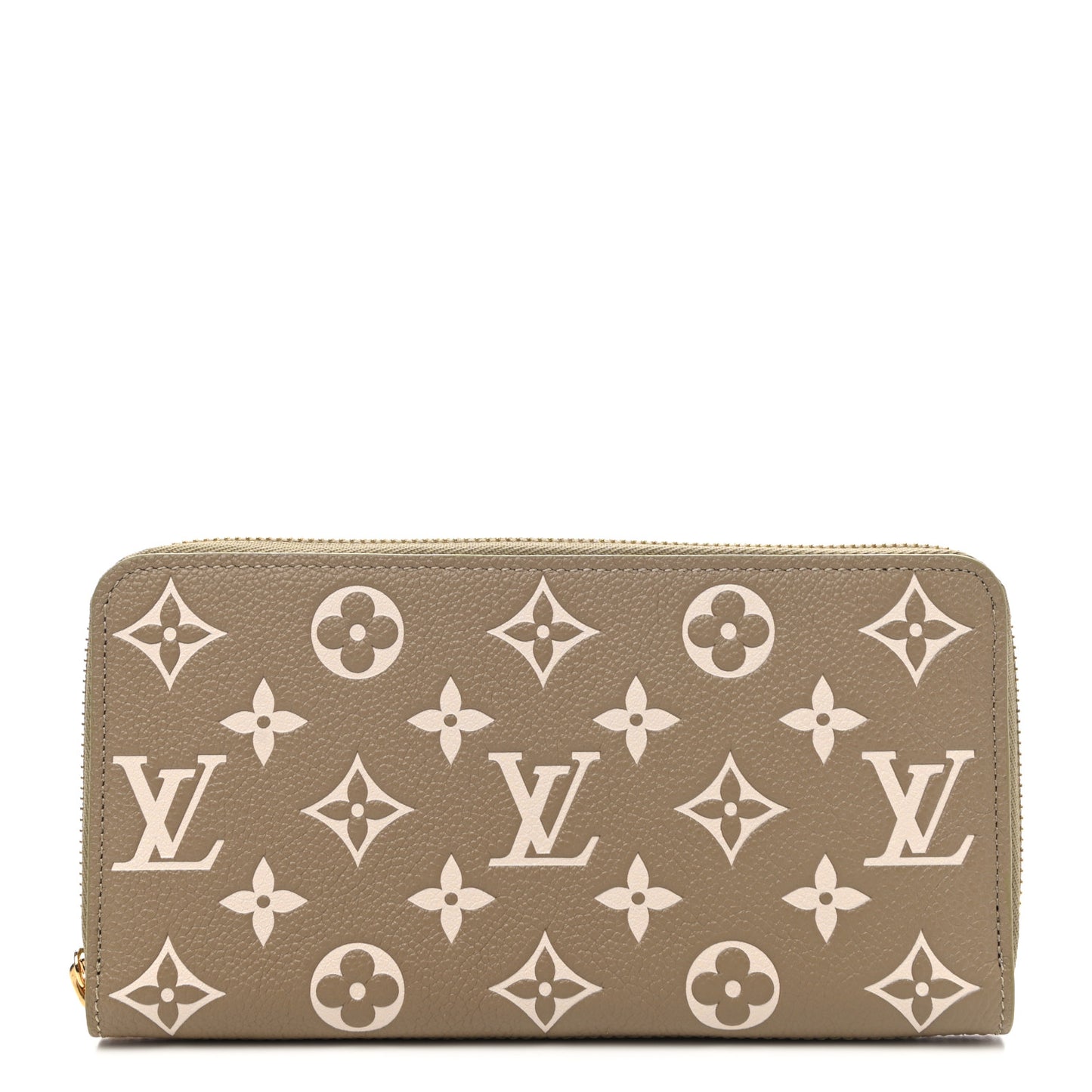 Empreinte Monogram Spring in the City Zippy Wallet Kaki Beige Cream