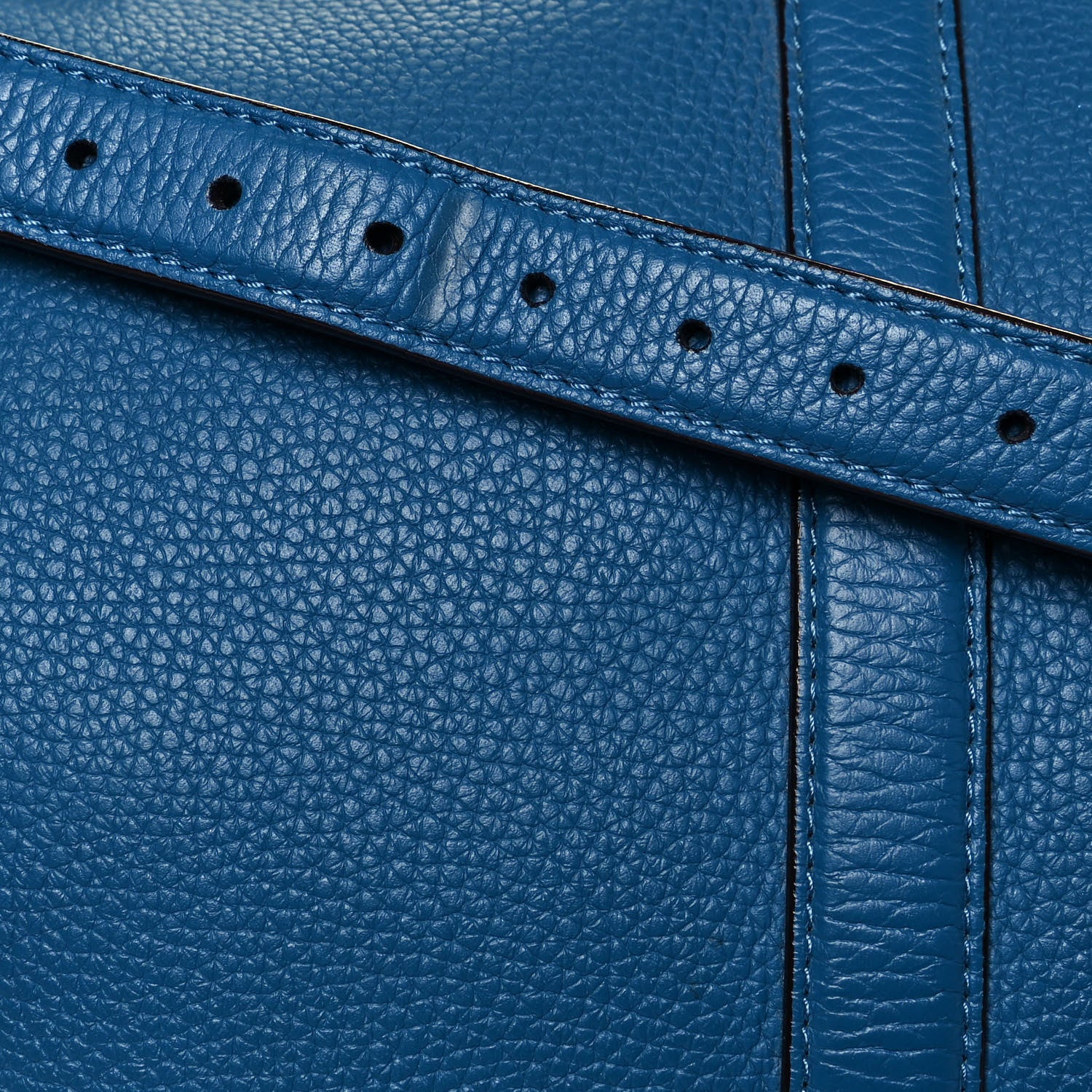 Louis Vuitton Taurillon Keepall Bandouliere 45 Bleu Canard 15 of 21
