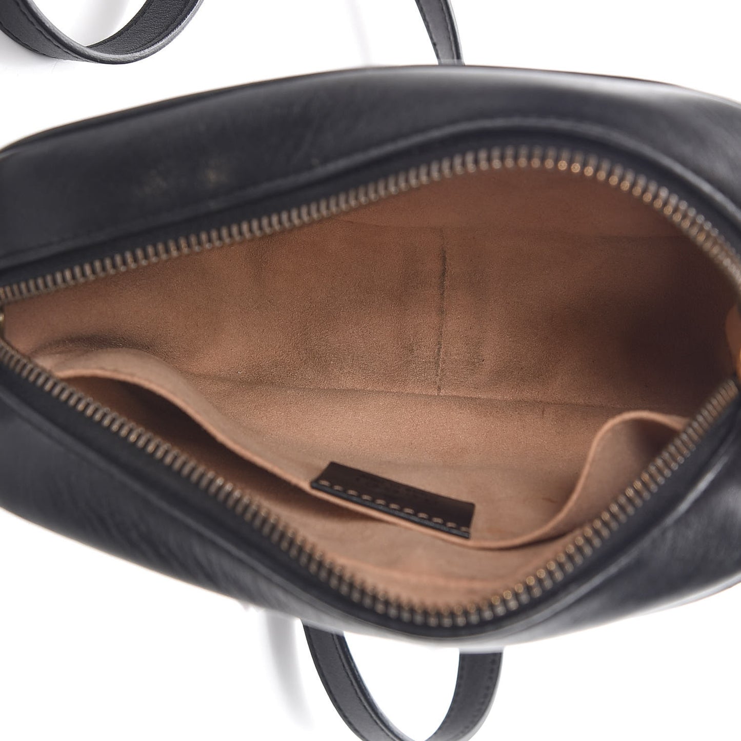 Calfskin Matelasse Mini GG Marmont Chain Shoulder Bag Black