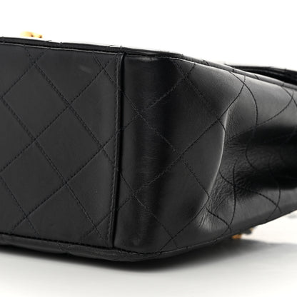 Chanel Lambskin Quilted XL Jumbo Single Flap Black 11 of 17