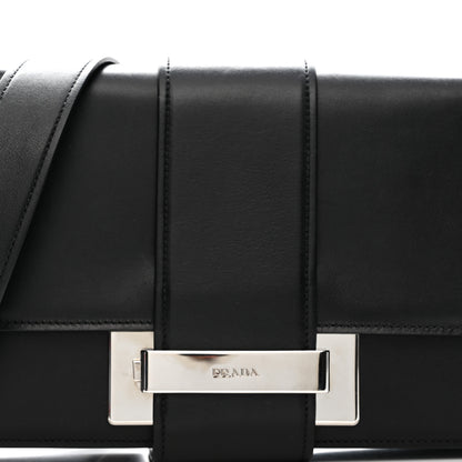 Prada City Calfskin Ribbon Bag Black 7 of 11