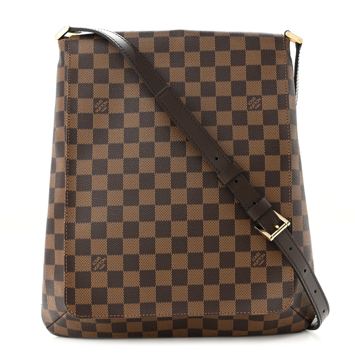 Louis Vuitton Damier Ebene Musette GM 1 of 9
