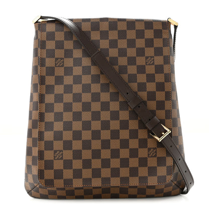 Louis Vuitton Damier Ebene Musette GM 1 of 9
