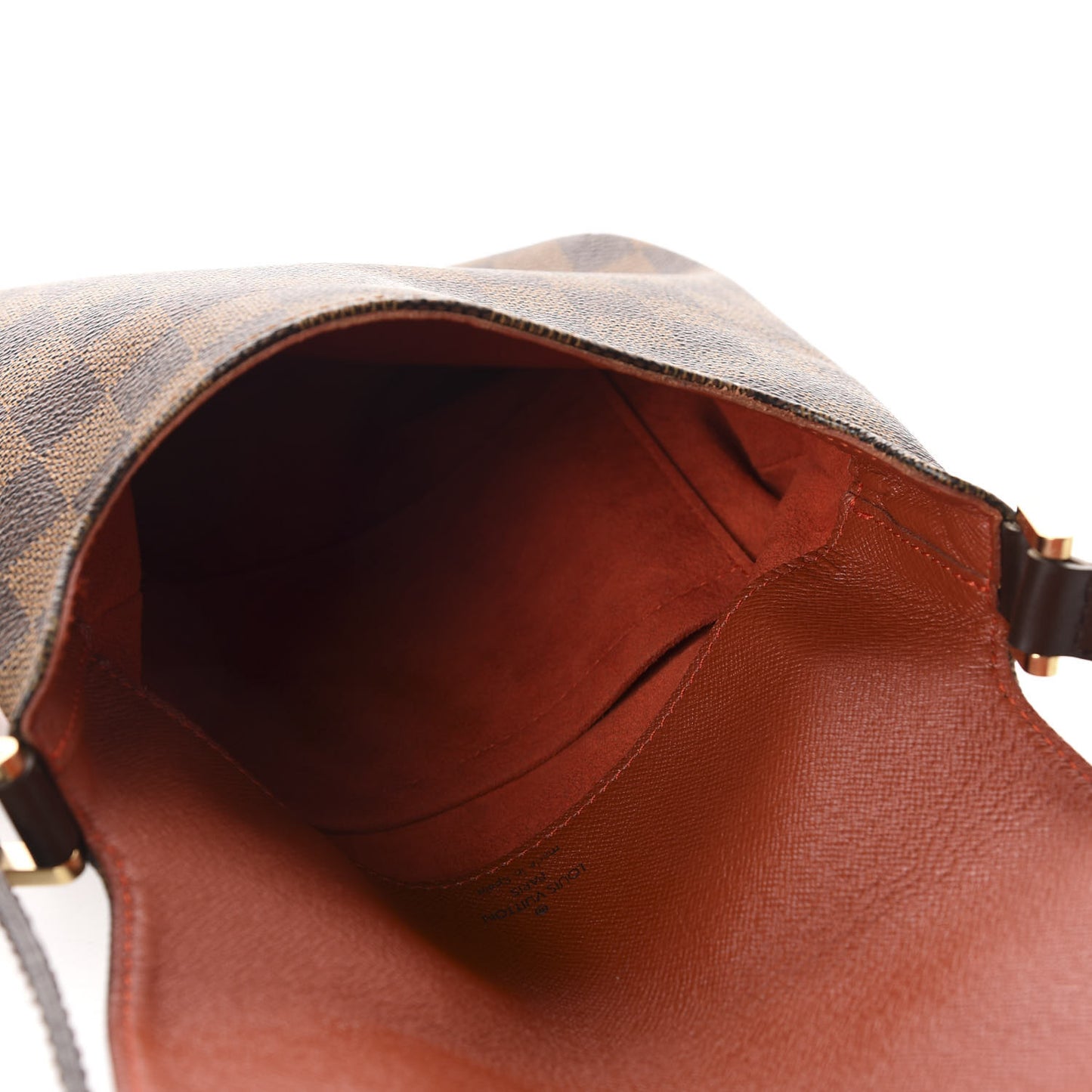 Damier Ebene Musette Salsa Long Strap