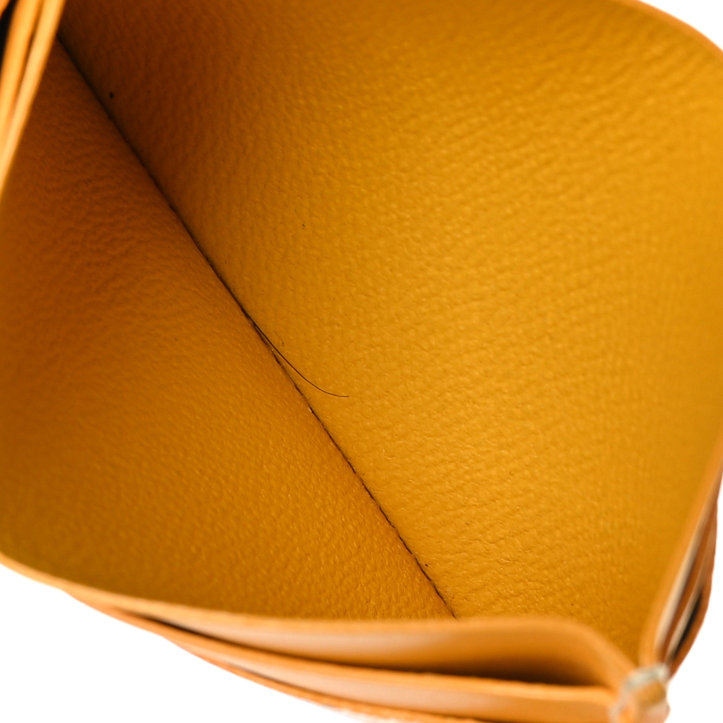 Goyardine Saint Sulpice Card Holder Yellow