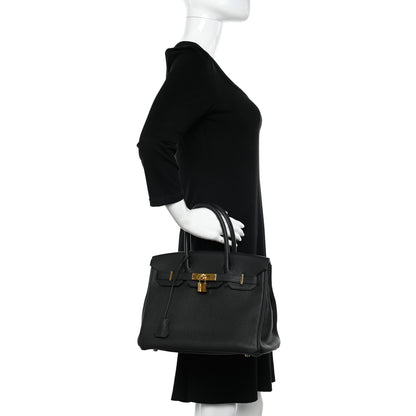 Hermes Togo Birkin 30 Black 2 of 12
