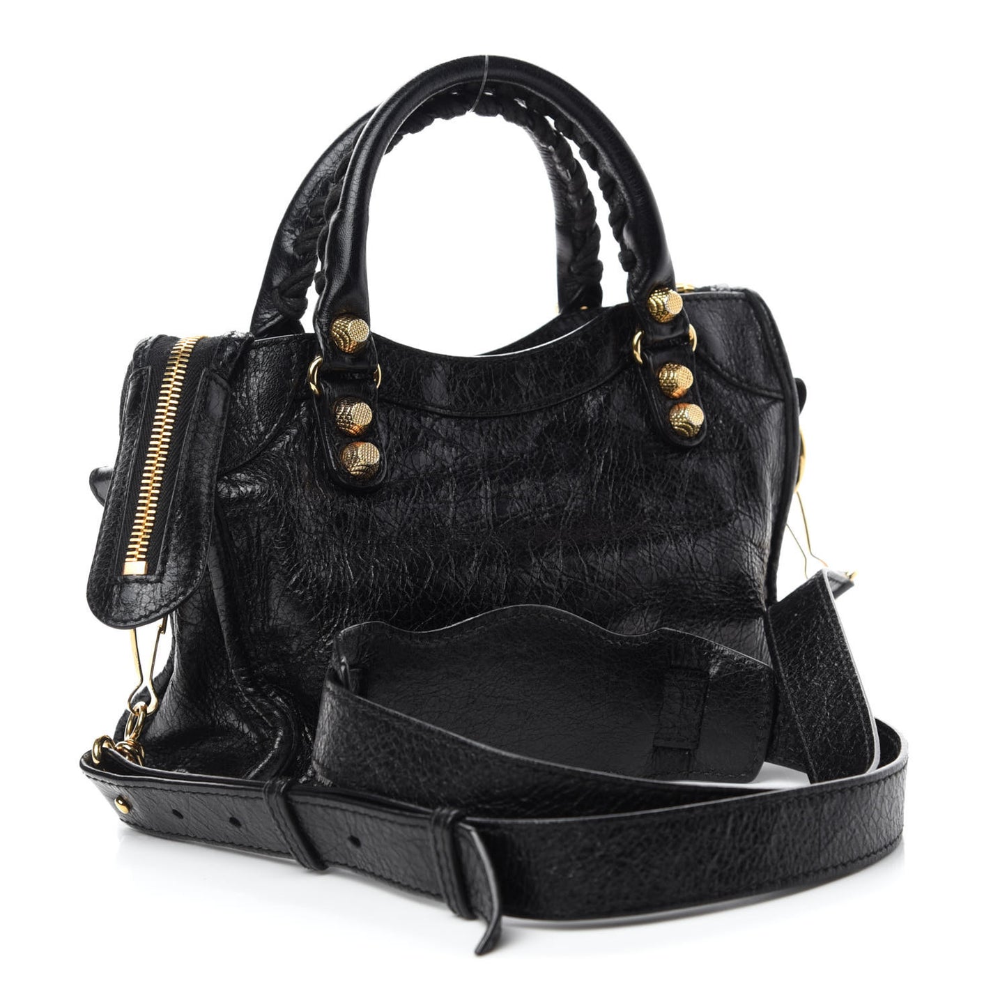 Agneau Giant 12 Gold Hardware Mini City Black