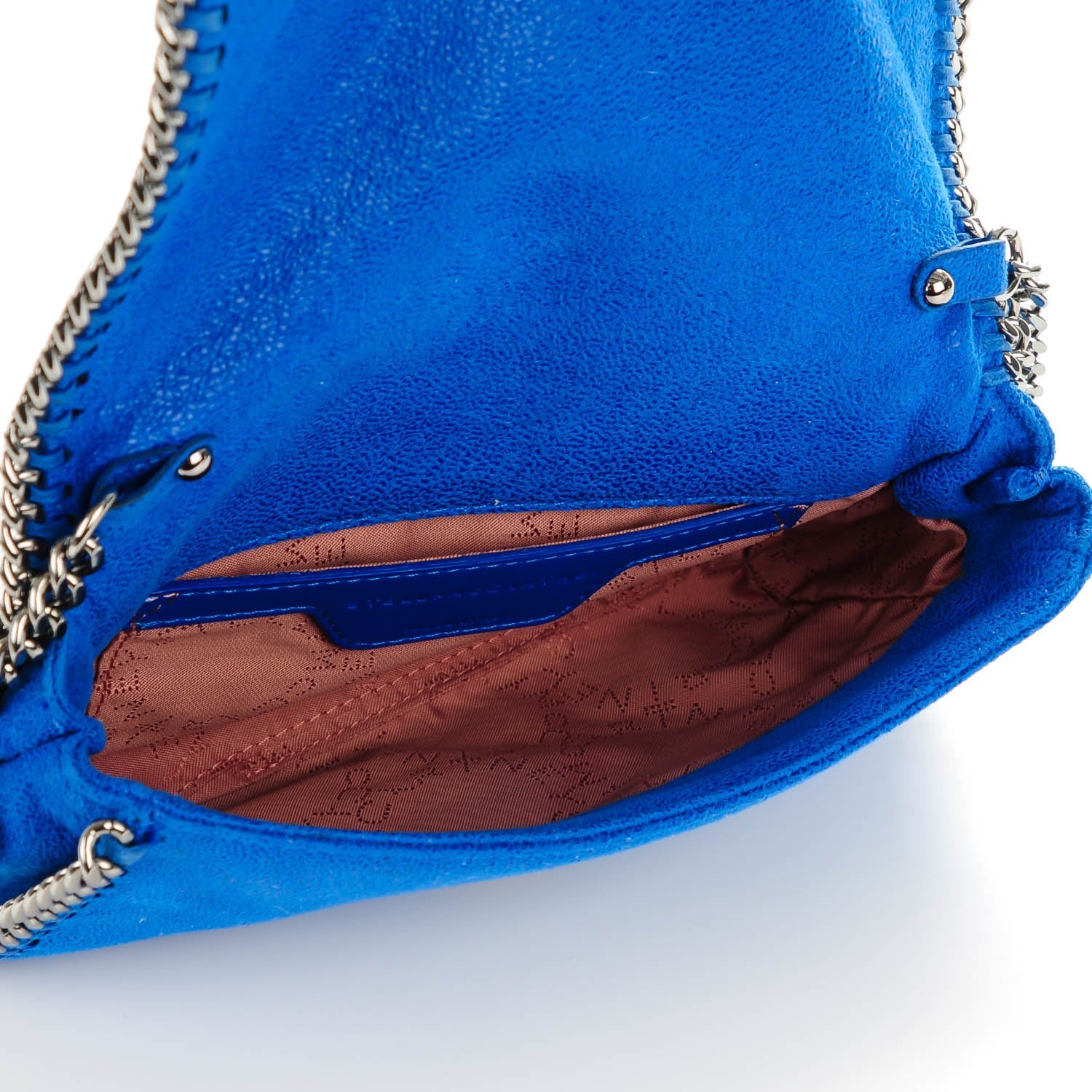Stella McCartney Shaggy Deer Falabella Crossbody Bag Blue 5 of 8