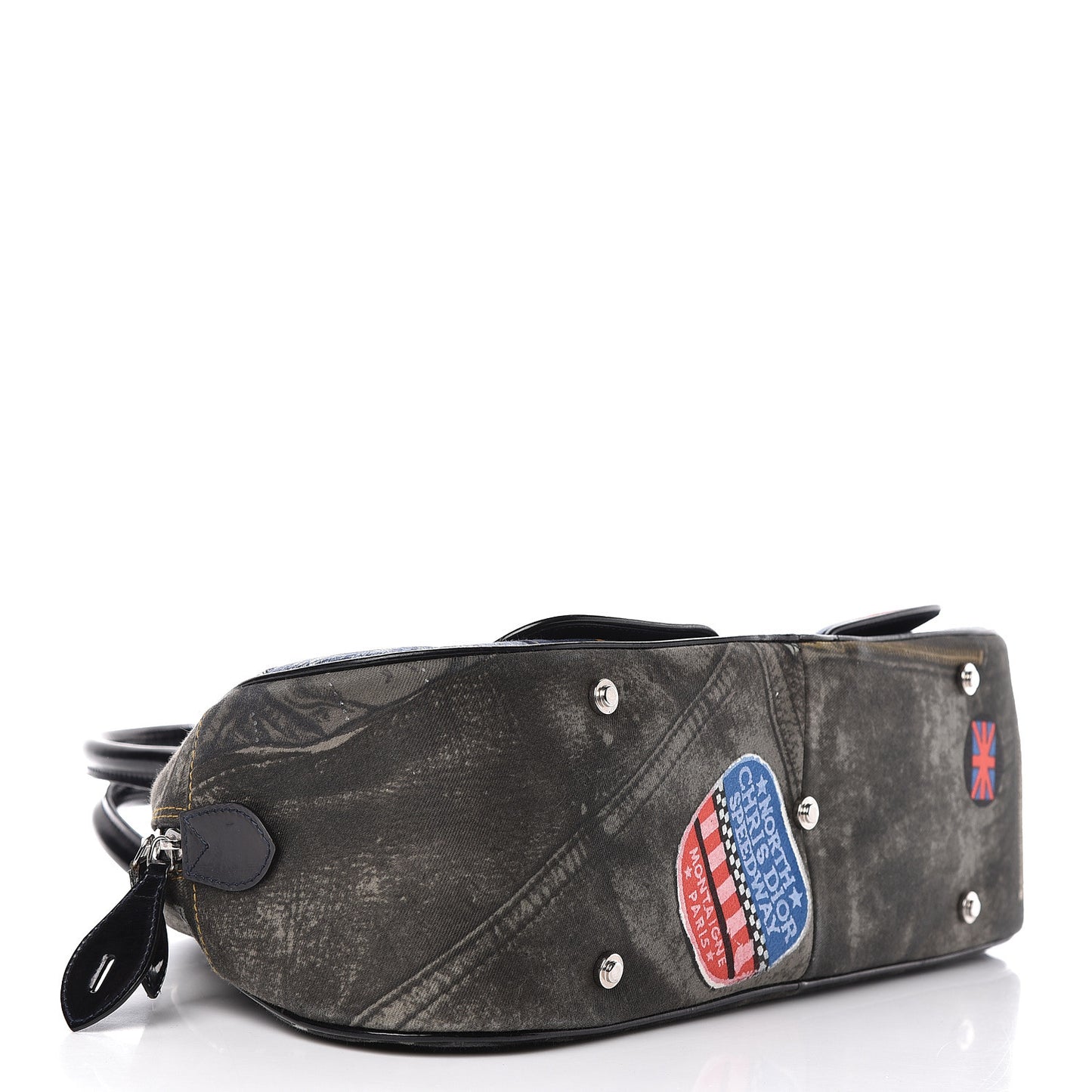 Denim Speedway Saddle Bowler Blue
