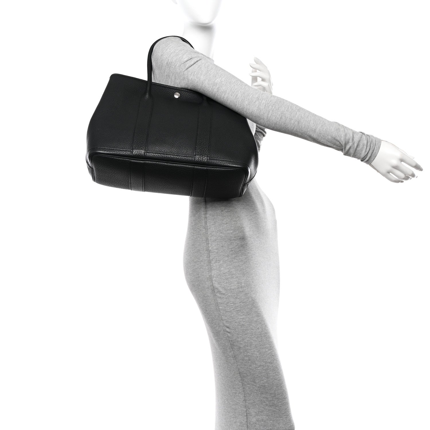 Hermes Negonda Garden Party Tote 36 MM Black 2 of 11