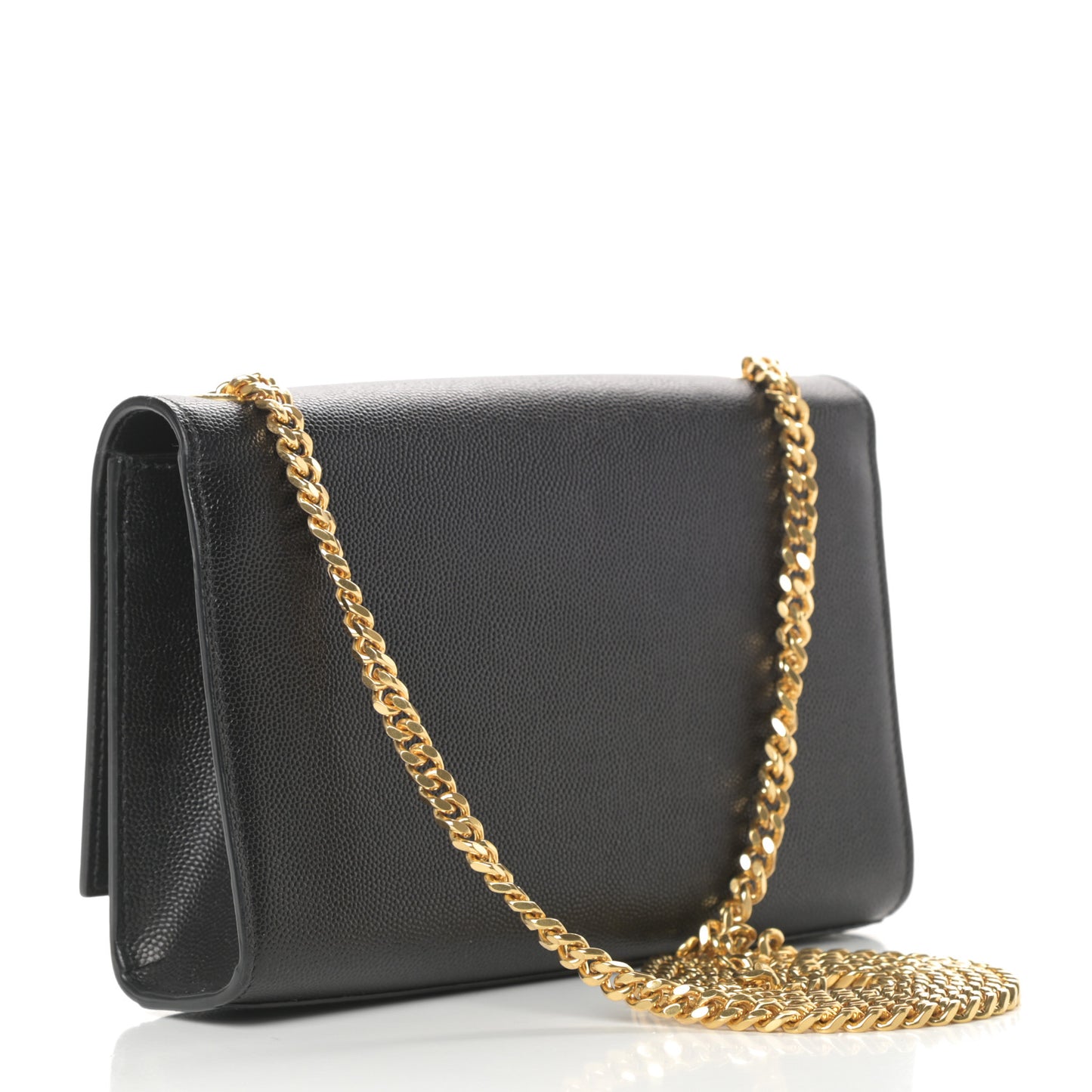 Grain De Poudre Small Monogram Kate Satchel Black