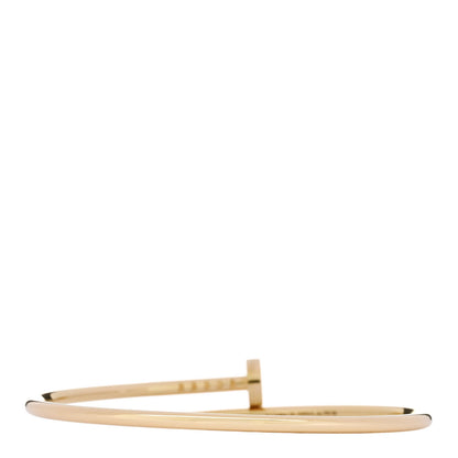 Cartier 18K Yellow Gold Small Juste Un Clou Bracelet 16 2 of 5