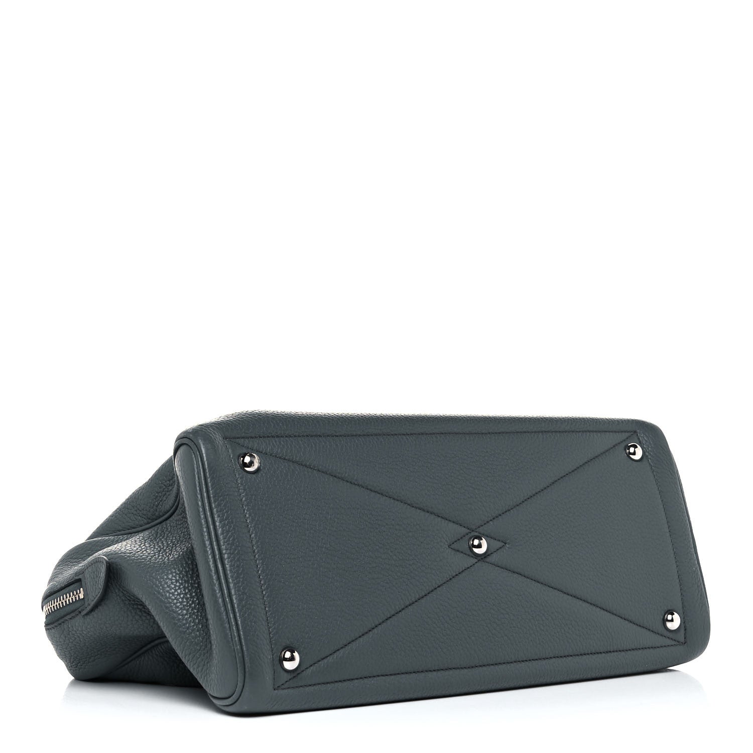 Hermes Taurillon Clemence Victoria II 35 Bleu Orage 4 of 14