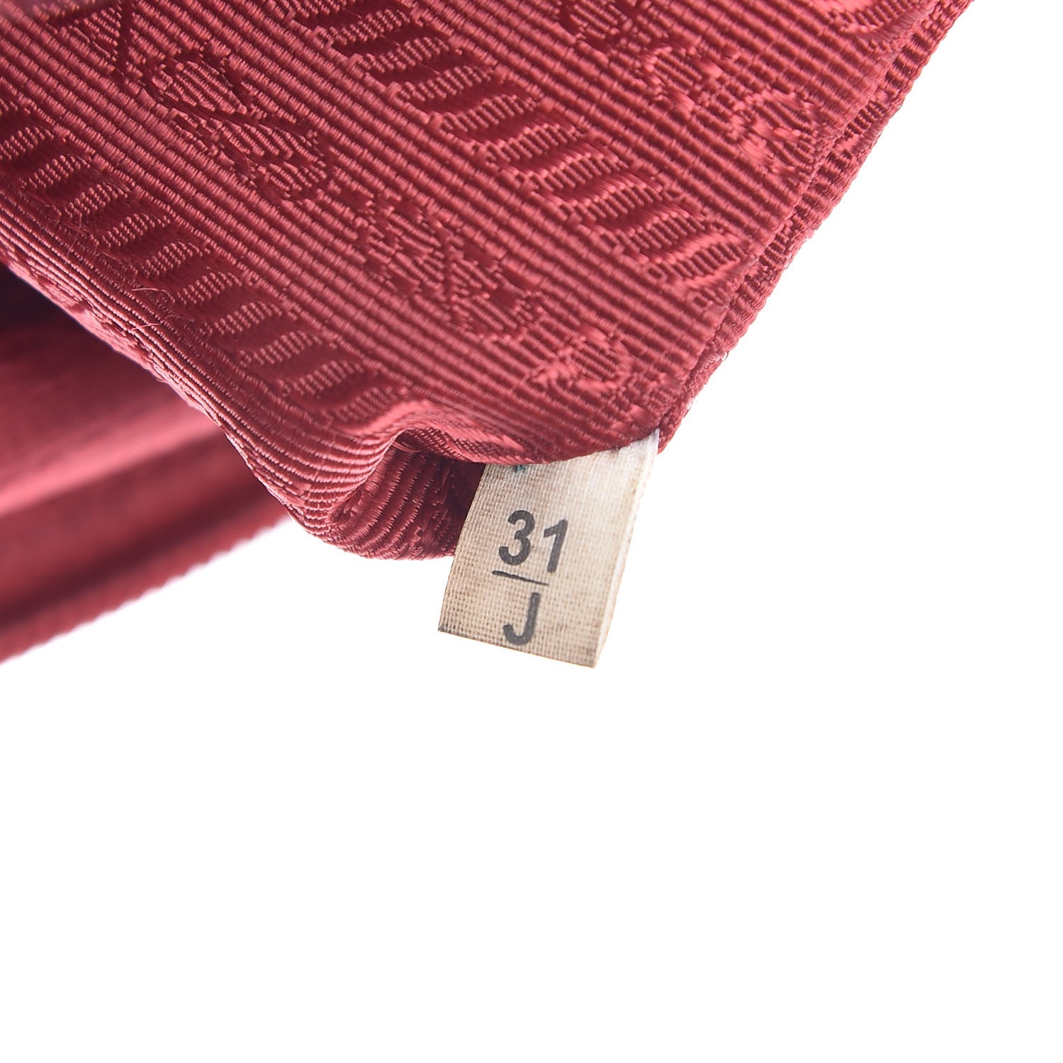 Prada Tessuto Nylon Flat Messenger Bag Red 7 of 12