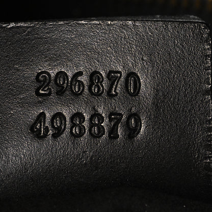 Gucci Snakeskin Medium Patti Stud Hobo Black 7 of 12