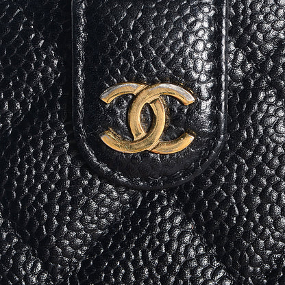 Chanel Caviar Quilted Cell Phone Case Black 8 of 8