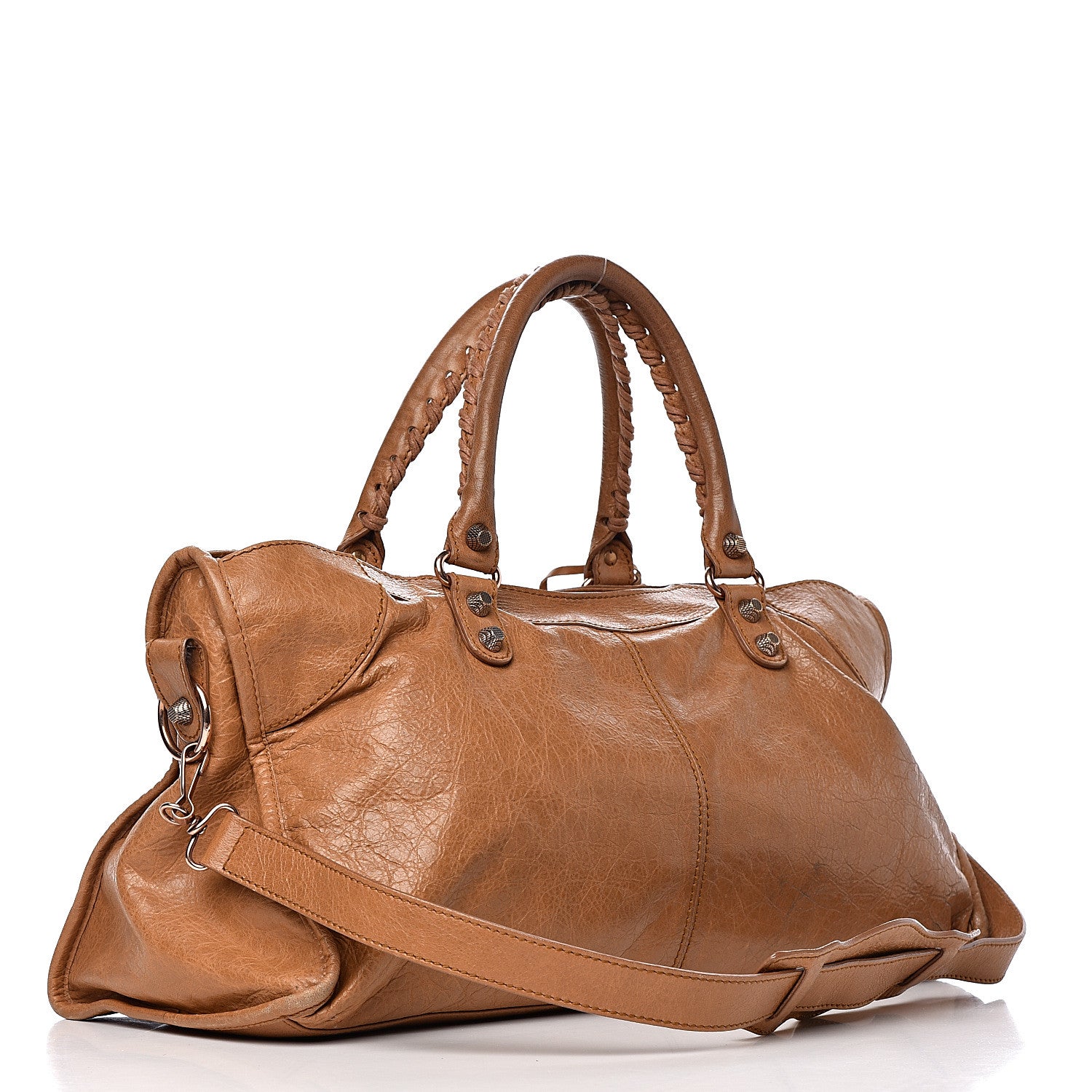 Balenciaga Agneau Giant 12 Rose Gold Hardware Part Time Cumin 3 of 19
