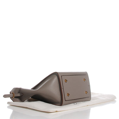 Celine Crisped Calfskin Mini Tie Tote Medium Grey 12 of 16