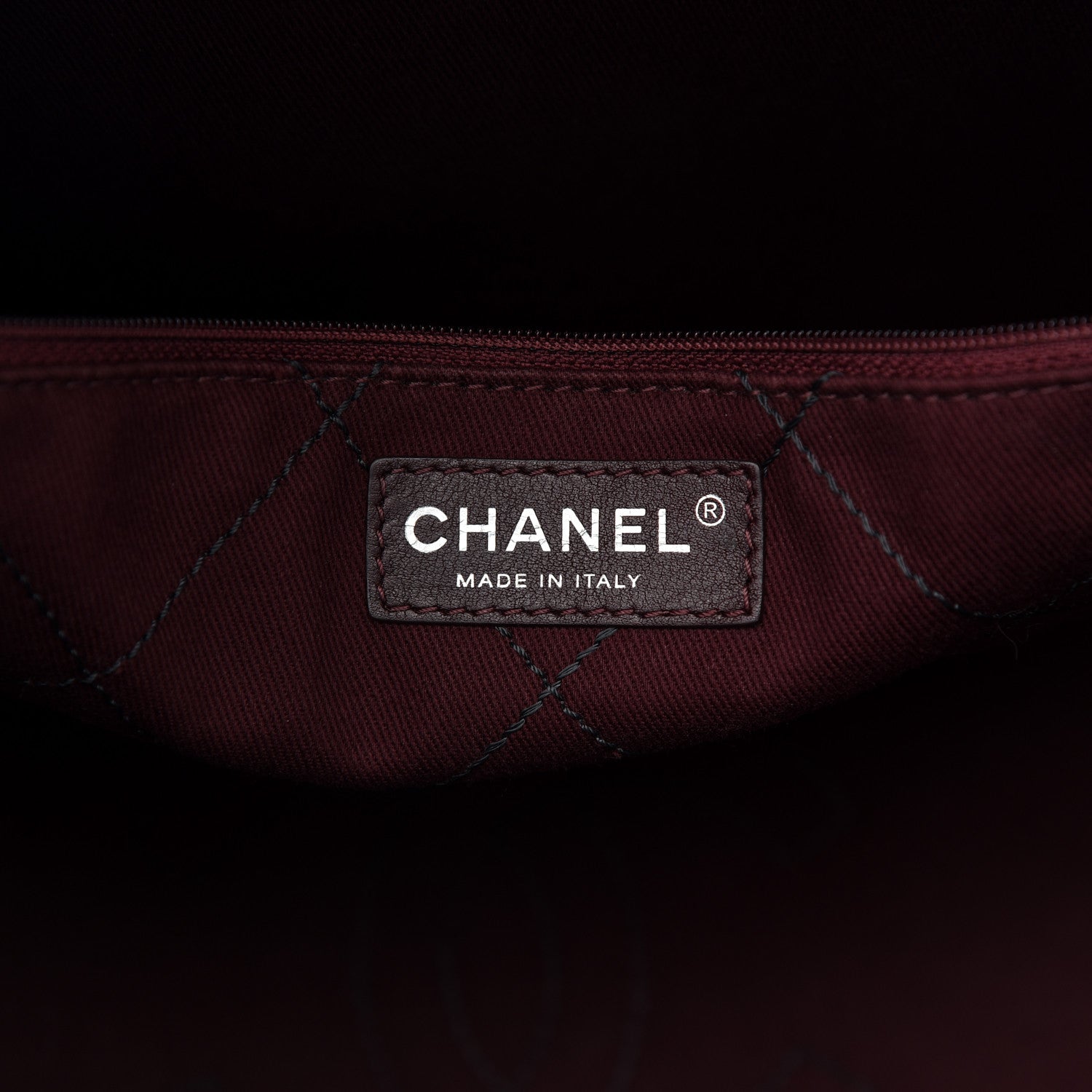 Chanel Grained Calfskin Shopping Fever Tote Black 7 of 10