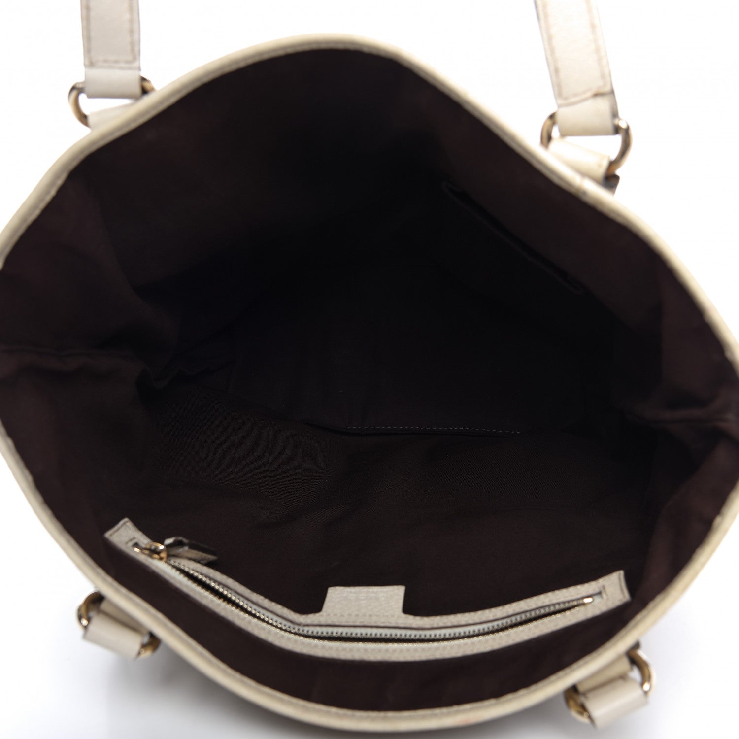 Gucci Monogram Charmy Tote Off White 5 of 14