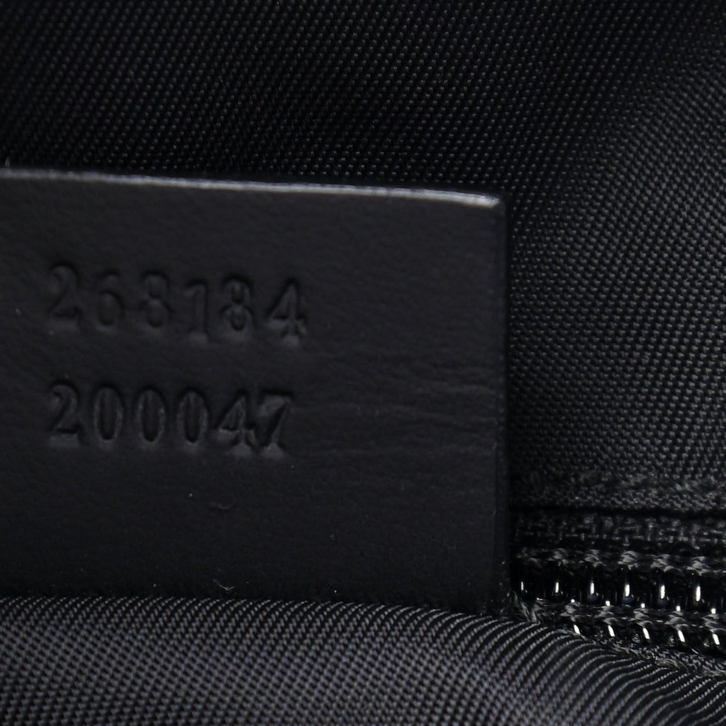 Guccissima Classic Backpack Black