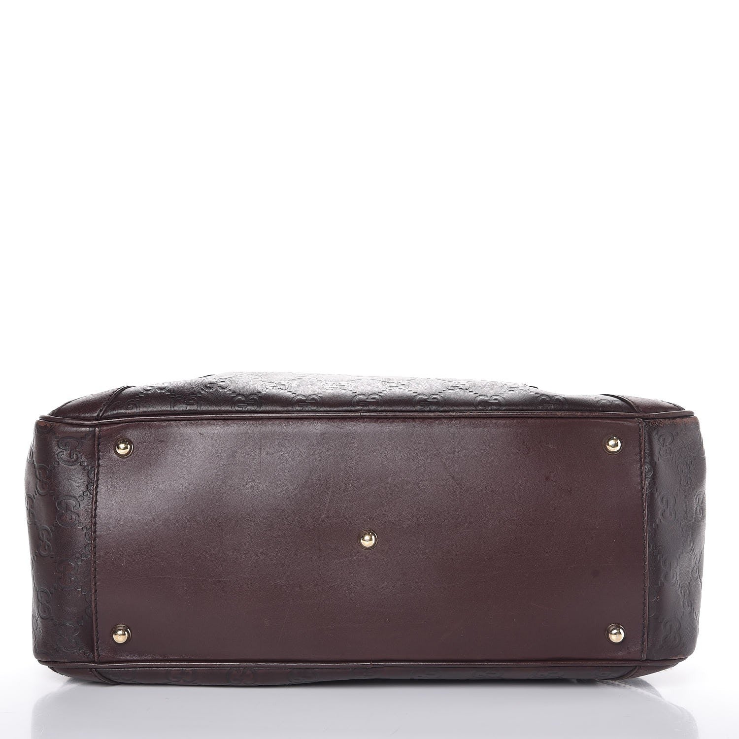 Gucci Guccissima Large Wave Boston Dark Brown 25 of 25