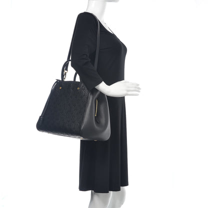 Louis Vuitton Empreinte Montaigne GM Black 2 of 10
